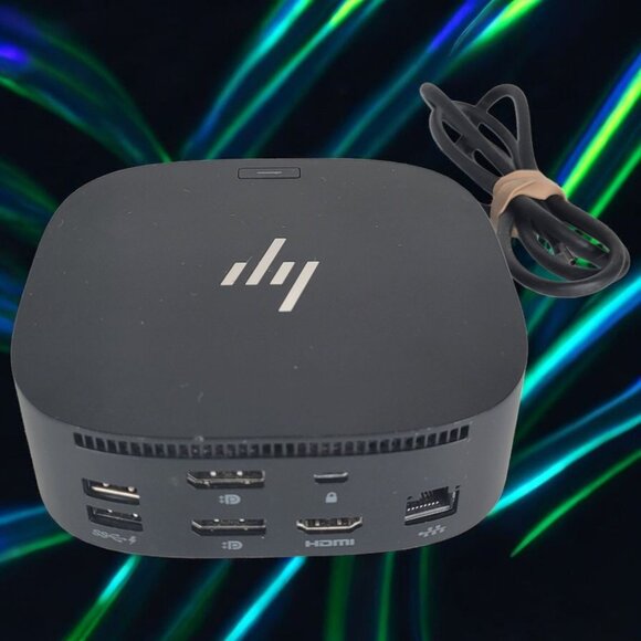 HP USB-C Dock G5 HSN-IX02 5YH26AV#ABA Universal Docking NO AC CORD Multiple Port - Picture 1 of 6